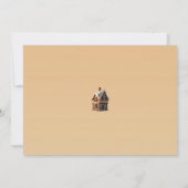 "Sweet Holiday Home" Kerstfeest Kaart (Achterkant)