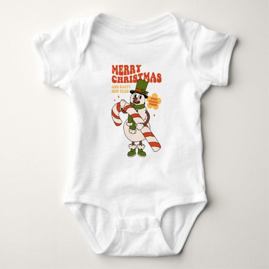 Sweet Holiday Wishes - A Candy Cane Christmas Romper (Voorkant)