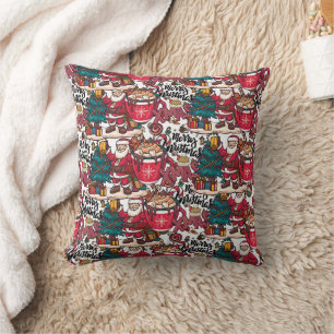 Sweet Holiday Wishes - leuke vrolijke kerst Kussen