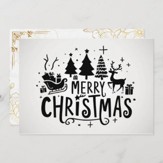 Sweet Holly Berry , niet-fotoKerstmis Feestdagenkaart