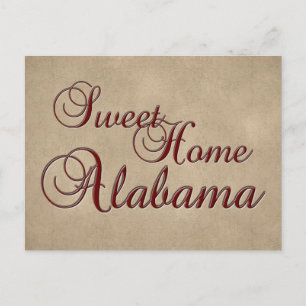 Sweet Home Alabama Post Kaart