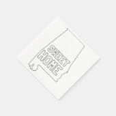 Sweet Home Alabama Servetten (Hoek)