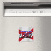 Sweet Home Alabama State Flag Magnet (In Situ (Lave-vaisselle))