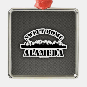 Sweet Home Alameda 2 Metalen Ornament