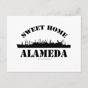 Sweet Home Alameda! Briefkaart