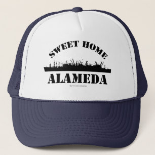 Sweet Home Alameda Funny Battleship Logo Trucker Pet