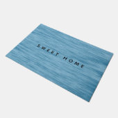 Sweet Home Blue Doormat | doormat Deurmat (Schuin)