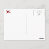 Sweet Home Carte postale Alabama (Dos)