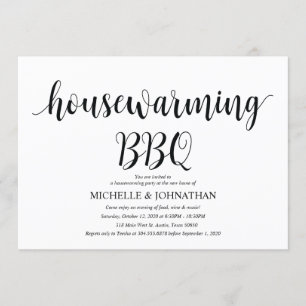 Sweet home Housewarming BBQ-partijuitnodigingen Kaart