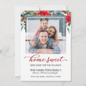 Sweet Home Kerstbeweging Aankondiging Foto (Voorkant)
