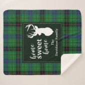 Sweet Home Tartan Davidson Plaid personnalisé (Devant (Horizontal))