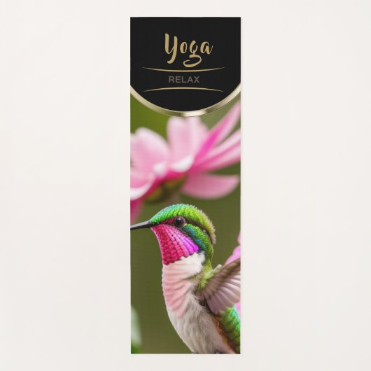 Sweet Hummingbird - Yoga Mat (Voorkant)