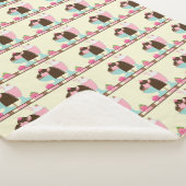 Sweet Ice Cream-behandelingspatroon Sherpa Deken (3/4)