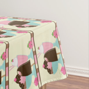 Sweet Ice Cream-behandelingspatroon Tafelkleed
