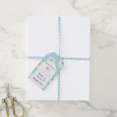 Sweet Ice Cream Birthday Cadeaulabel (Met Touw)