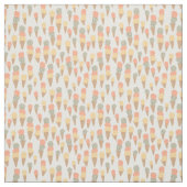 Sweet Ice Cream Cones Pastel Pattern Stof (Swatch)