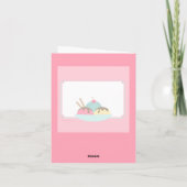 Sweet Ice Cream Sundae Social Bedankt (Achterkant)