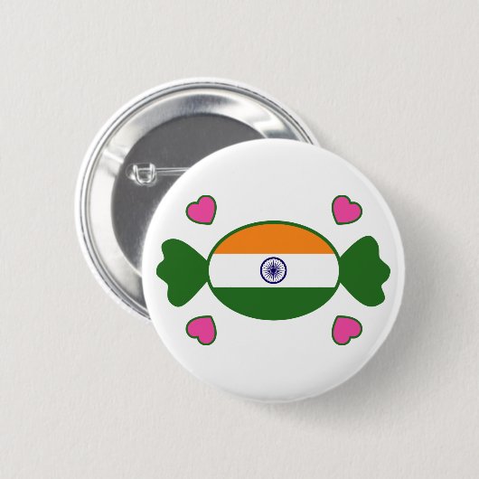 Sweet Indian Button (Voorkant /achterkant)