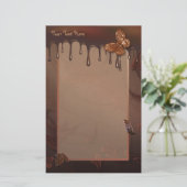 Sweet Indulgence Chocolate Briefpapier (Staand voorkant)