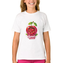 Sweet Inside - Cute Cherry Family T-shirt