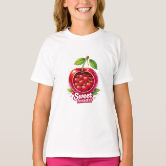Sweet Inside - Cute Cherry Family T-shirt