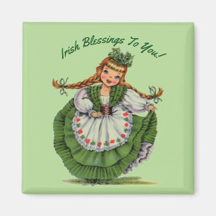 Sweet Irish Miss Magneet