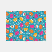 Sweet Jelly Pattern Fleece Deken (Voorkant (Horizontaal))