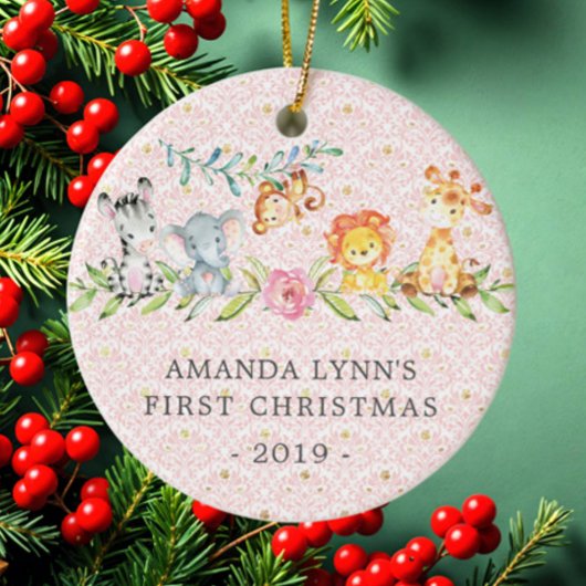 Sweet Jungle Photo Le premier ornement de Noël du 