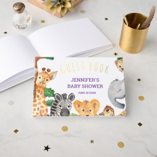 Sweet Jungle Safari animal sauvage un Baby shower