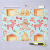 Sweet kerstkoekjes en Snoepjes Tissuepapier (Craft)