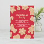 Sweet-kerstkoekjes Kaart (Staand voorkant)