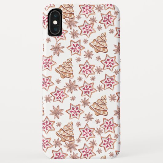 Sweet-kerstkoekjespatroon Case-Mate iPhone Case (Achterkant)