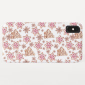 Sweet-kerstkoekjespatroon Case-Mate iPhone Case (Achterkant (horizontaal))