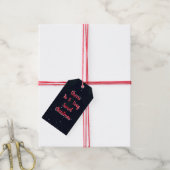 Sweet Kerstmis Cadeaulabel (Met Touw)