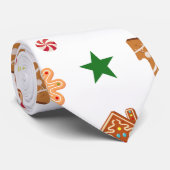 Sweet Kerstmis Stropdas (Opgerold)