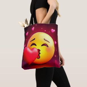 Sweet Kiss Heart Emoji Draagtas