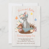 Sweet Kitten Invitations de fête d'anniversaire (Devant)