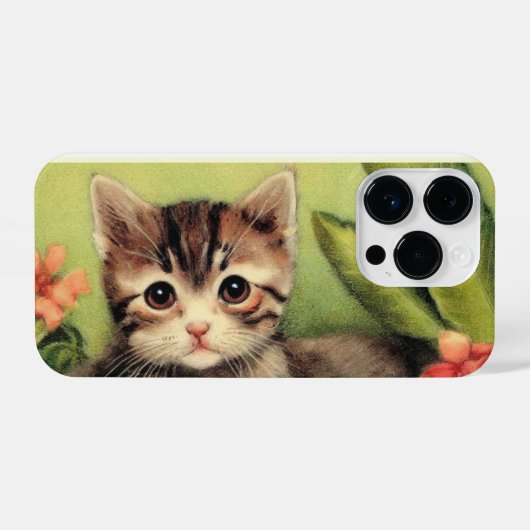Sweet  Kitten-telefoontas iPhone Hoesje (Achterkant horizontaal)