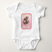 Sweet Kittens in Tiaras en Roze Sparkly Tutu Romper (Voorkant)