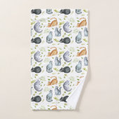 Sweet Kitty Chats Motif (Serviette à main)