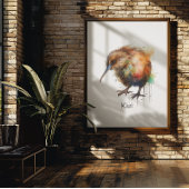 Sweet Kiwi, op maat Poster