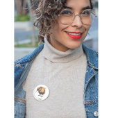 Sweet Kiwi, op maat Ronde Button 3,2 Cm