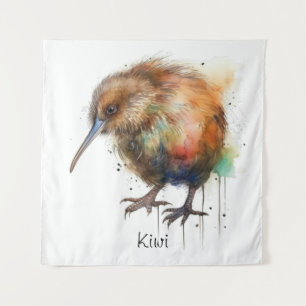 Sweet Kiwi, op maat Wandkleed