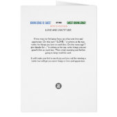 SWEET KNOWLEDGE-KAART (Achterkant)