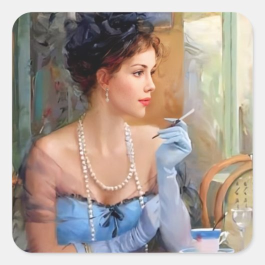 Sweet Lady Sticker (Voorkant)