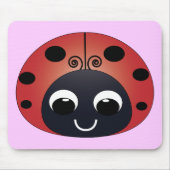 Sweet Ladybug Mousepad Muismat (Voorkant)