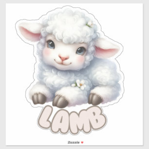 Sweet Lamb - kwekerij Sticker