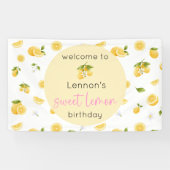 Sweet Lemon Birthday Spandoek (Horizontaal)