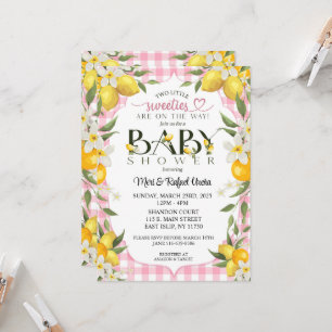 Sweet Lemon Bliss: een Baby shower om te onthouden Kaart