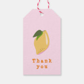 Sweet Lemon Two-tti Fruity Hartelijk dank Cadeaulabel (Achterkant)